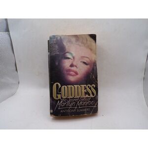 Goddess The Secret Lives of Marilyn Monroe Anthony Summers Paperback 1986 Onyx